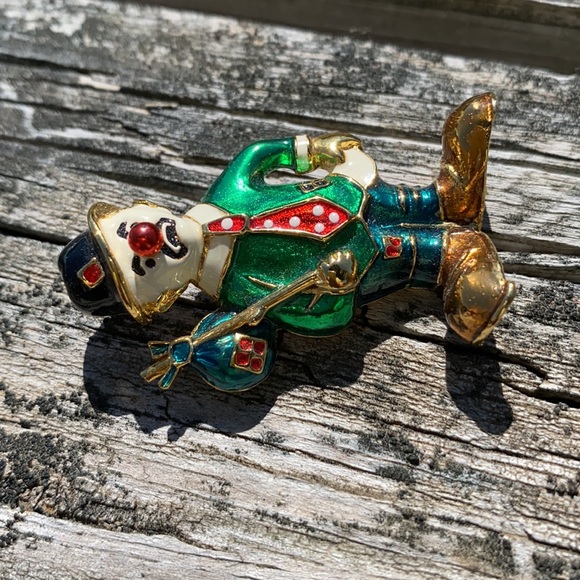 Colorful Clown Pin - Picture 3 of 5